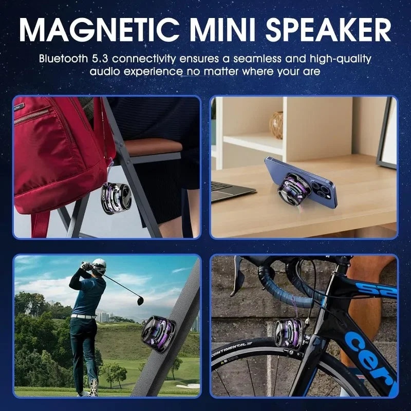 Wireless Magnetic Bluetooth Speaker