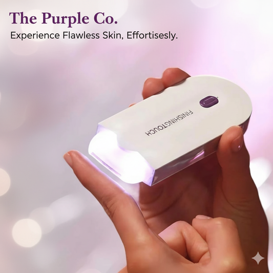 The Purple Co. FinishingTouch™ Laser Hair Remover.