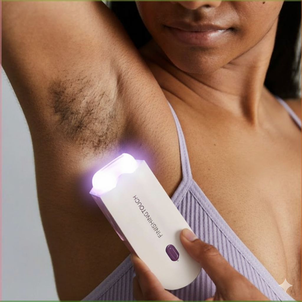 The Purple Co. FinishingTouch™ Laser Hair Remover.