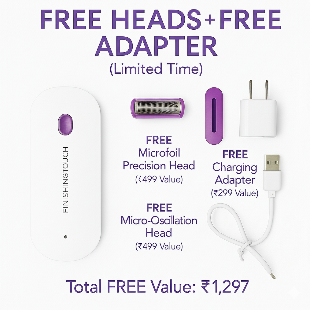 The Purple Co. FinishingTouch™ Laser Hair Remover.