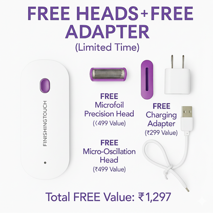 The Purple Co. FinishingTouch™ Laser Hair Remover.