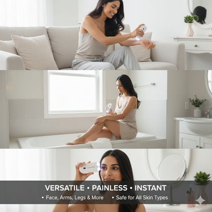 The Purple Co. FinishingTouch™ Laser Hair Remover.