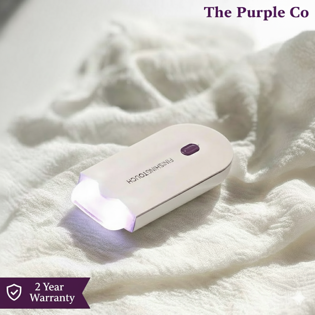 The Purple Co. FinishingTouch™ Laser Hair Remover.