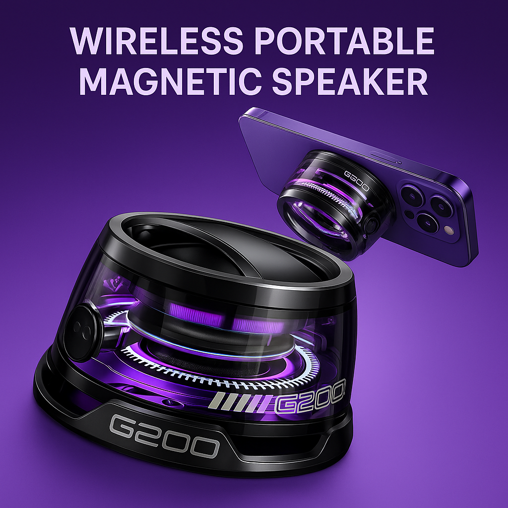 Wireless Magnetic Bluetooth Speaker