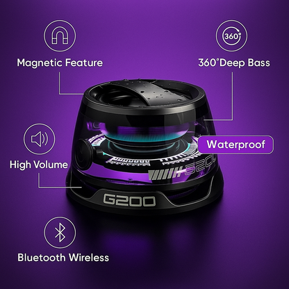 Wireless Magnetic Bluetooth Speaker